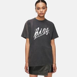 Anine Bing logo T shirt